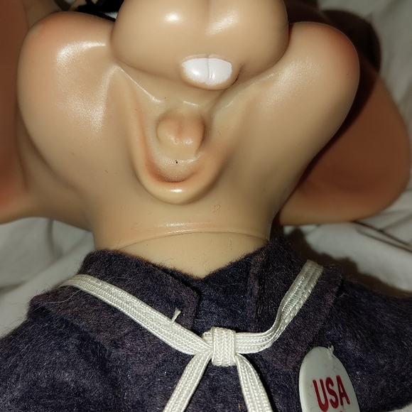 VINTAGE 1950'S HURON PRODUCTS TOPO GIGIO BIG EARS MOUSE BANK SAILOR CONVERSATION - Picture 4 of 9